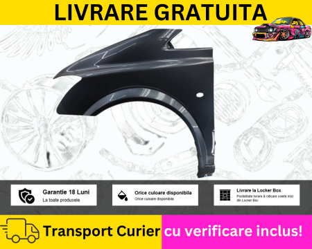 VITO VIANO W639 2010-2014 - Aripa stanga fata Albastru Mercedes Vito Viano 2010-2014 cu semnal VOPSITA TU Alegi culoarea