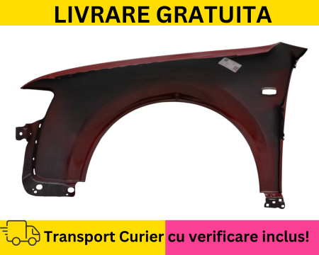 Aripa dreapta fata Audi A4 B6 2000-2004 GATA VOPSITA LY3C ROSU [1]