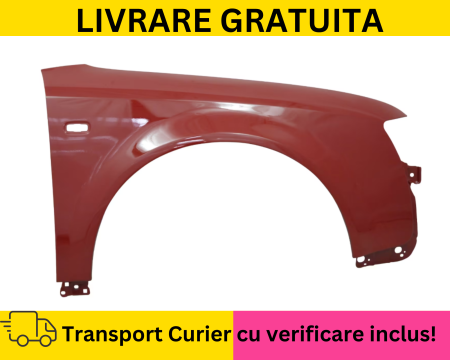 AUDI - Aripa dreapta fata Audi A4 B6 2000-2004 GATA VOPSITA LY3C ROSU
