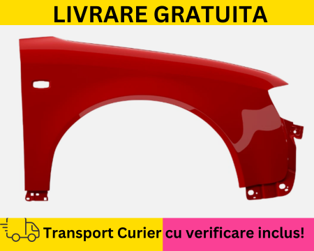 AUDI - Aripa dreapta fata Audi A4 B6 2000-2004 GATA VOPSITA LY3J ROSU