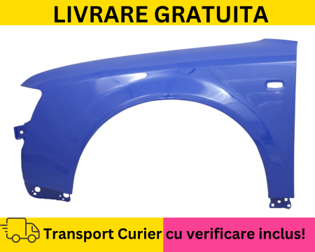 AUDI - Aripa stanga fata Audi A4 B6 2000-2004 GATA VOPSITA LZ5M ALBASTRU