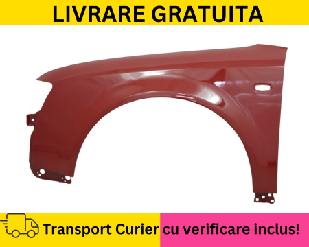 AUDI - Aripa stanga fata Audi A4 B6 2000-2004 GATA VOPSITA LY3J ROSU