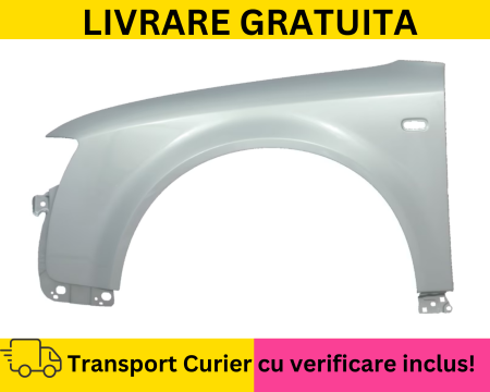AUDI - Aripa stanga fata Audi A4 B6 2000-2004 GATA VOPSITA LY7R ALBASTRU