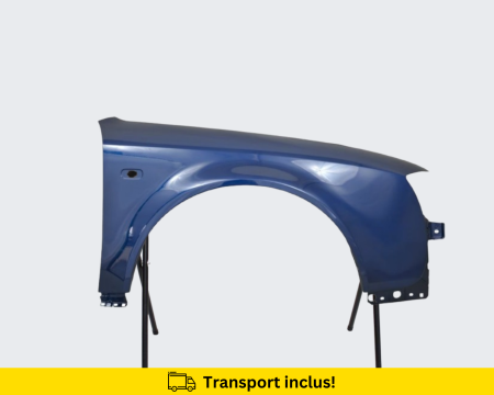 A6 C5 1997-2003 - Aripa dreapta fata Audi A6 C5 4B 1997-2001 Albastru LZ5K