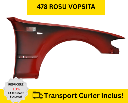 Aripa stanga fata BMW E46 FSL 2001-2005 478 Rosu la culoare VOPSITA [1]