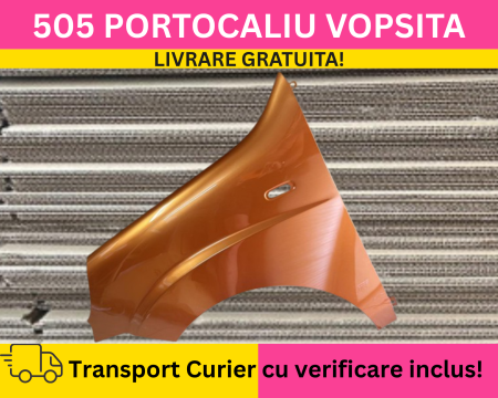 DOBLO - Aripa stanga fata Fiat Doblo 2005-2010 VOPSITA 505 Portocaliu