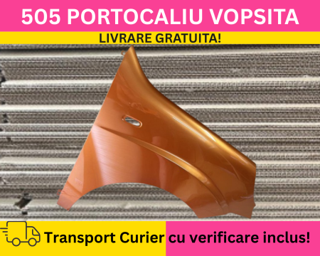 DOBLO - Aripa dreapta fata Fiat Doblo 2005-2010 VOPSITA 505 Portocaliu