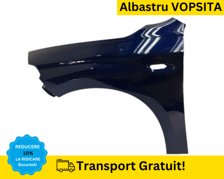 Aripa stanga fata Fiat Tipo 2016-2025 Albastru VOPSITA