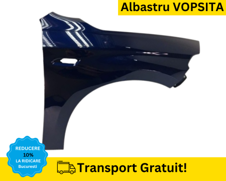 Aripa Dreapta fata Fiat Tipo 2016-2025 Albastru VOPSITA