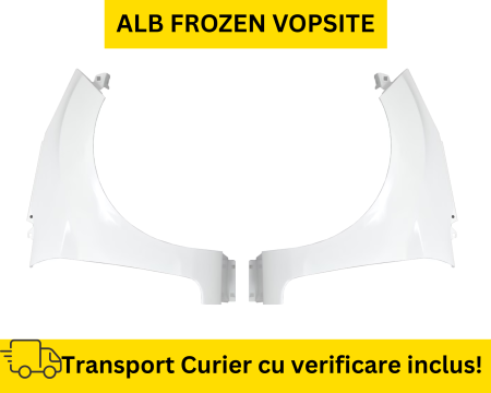 FIESTA MK7 2008-2017 - Aripi fata Ford Fiesta MK7 2013-2017 FSL Frozen White Alb la culoare VOPSITE