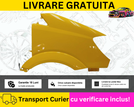 SPRINTER 2000-2026 - Aripa dreapta fata Galben Mercedes Sprinter W906 2006-2013 VOPSITA TU Alegi culoarea