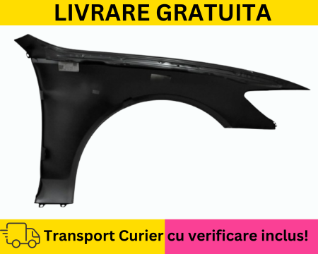 Aripa stanga Negru lucios LY9B VOPSITA  Audi A6 C7 2010-2017 [1]