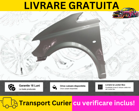 VITO VIANO W639 2003-2010 - Aripa stanga fata Gri Argintiu 9744 Mercedes Vito Viano W639 2003-2010 VOPSITA TU Alegi culoarea