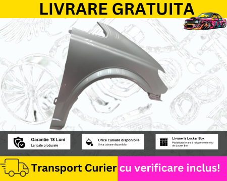 VITO VIANO W639 2003-2010 - Aripa dreapta fata Gri Argintiu 9744 Mercedes Vito Viano W639 2003-2010 FARA SEMNAL VOPSITA TU Alegi culoarea