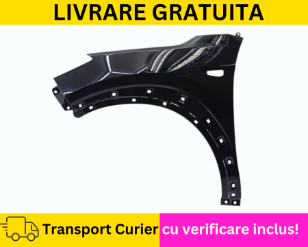 HYUNDAI - Aripa stanga fata Negru Hyundai TUCSON 2015-2020 VOPSITA Tu alegi culoarea