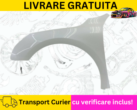 508 - Aripa stanga fata Alb Peugeot 508 2010-2018 VOPSITA TU Alegi culoarea
