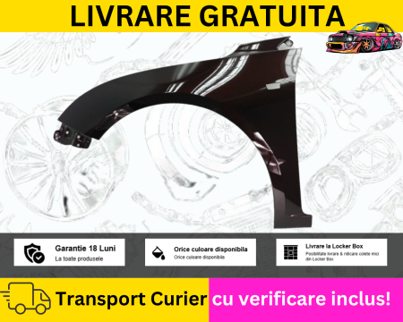 CRUZE 2009-2017 - Aripa stanga fata Rosu Chevrolet Cruze 2009-2017 VOPSITA TU Alegi culoarea