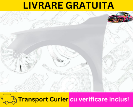 JETTA 2010-2018 - Aripa stanga fata Alb LB9Z Volkswagen Jetta 4 2010-2018 VOPSITA Tu alegi culoarea