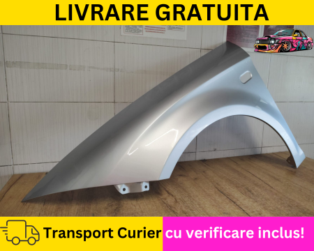 LEON 2005-2012 - Aripa stanga fata Gri LS7Y Seat Leon 1P 2004-2012 VOPSITA