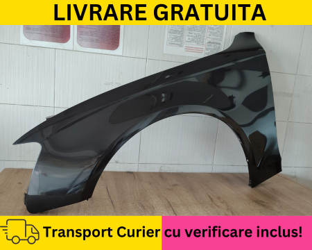 A4 B8 2007-2011 - Aripa stanga fata Gri LZ7L Audi A4 B8.5 Facelift 2012-2015 VOPSITA