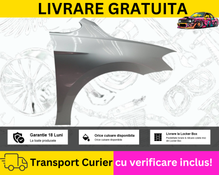 GOLF SPORTVAN 2014-2020 - Aripa dreapta fata Gri Volkswagen Golf SPORTSVAN 2014-2020 VOPSITA TU Alegi culoarea