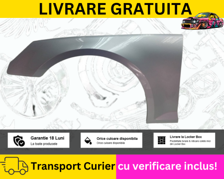 A4 B9 2015-2019 - Aripa stanga fata Gri Audi A4 B9 8W 2015-2019 VOPSITA TU Alegi culoarea