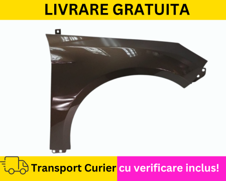 FOCUS MK3 2012-2017 - Aripa dreapta fata Maro Gri VOPSITA Ford Focus MK3 III 2012-2017