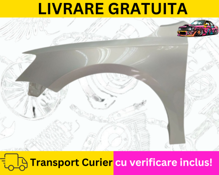JETTA 2010-2018 - Aripa stanga fata Gri LB7W Volkswagen Jetta 4 2010-2018 VOPSITA Tu alegi culoarea