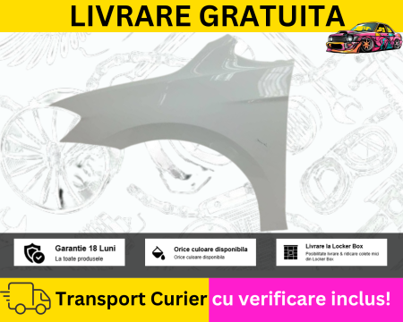 GOLF SPORTVAN 2014-2020 - Aripa stanga fata Alba Volkswagen Golf SPORTSVAN 2014-2020 VOPSITA TU Alegi culoarea