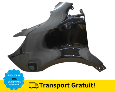 SPRINTER 2000-2026 - Aripa stanga fata Mercedes Sprinter 907 910 2018-2024 Negru 040 VOPSITA
