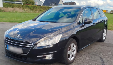 Aripa stanga fata Negru Peugeot 508 2010-2018 VOPSITA TU Alegi culoarea [1]