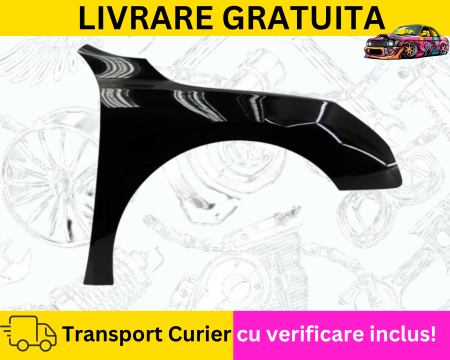 508 - Aripa dreapta fata Negru Peugeot 508 2010-2018 VOPSITA TU Alegi culoarea
