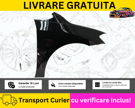 GOLF SPORTVAN 2014-2020 - Aripa dreapta fata Negru Volkswagen Golf SPORTSVAN 2014-2020 VOPSITA TU Alegi culoarea