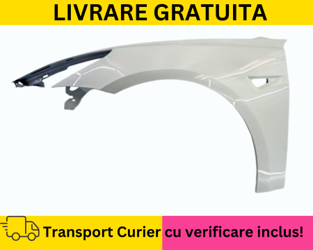 MODEL 3 - Aripa stanga fata Alba PBCW PPSW VOPSITA Tesla Model 3 2017-2023