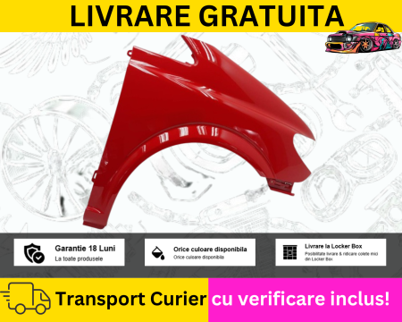 VITO VIANO W639 2003-2010 - Aripa dreapta fata Rosu 3534 Mercedes Vito Viano W639 2003-2010 VOPSITA TU Alegi culoarea