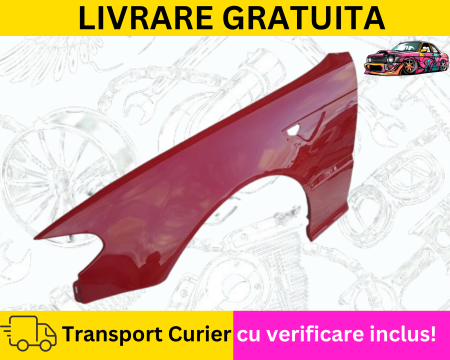 Aripa stanga fata Rosu BMW Seria 3 E46 Coupe Cabrio 2003-2006 Facelift VOPSITA Tu alegi culoarea [1]