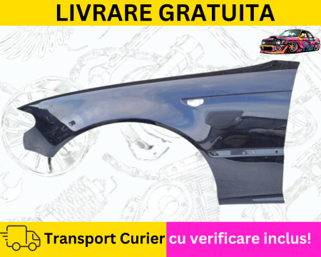 SERIA 3 E46 COUPE CABRIO - Aripa stanga fata Negru 668 475 BMW Seria 3 E46 Coupe Cabrio 2003-2006 FL Facelift VOPSITA Tu alegi culoarea