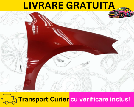 GOLF 7 VII 2012-2021 - Aripa dreapta fata Rosu Visiniu LA3X Volkswagen Golf VII 7 2012-2017 VOPSITE TU Alegi culoarea 
