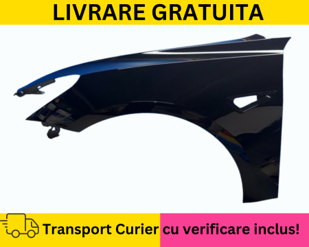 MODEL 3 - Aripa stanga fata Negru PBS VOPSITA Tesla Model 3 2017-2023