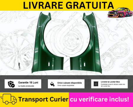 BMW - Aripi fata stanga + dreapta Verde 430 BMW E46 NFL 1998-2001 VOPSITA TU Alegi culoarea