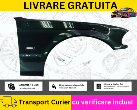 BMW - Aripa dreapta fata Verde inchis BMW E46 NFL 1998-2001 VOPSITA TU Alegi culoarea