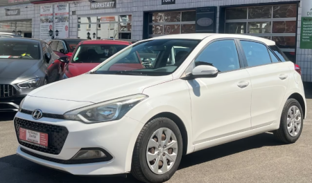Aripa stanga fata vopsita Albastru Hyundai i20 2014-2020 [1]