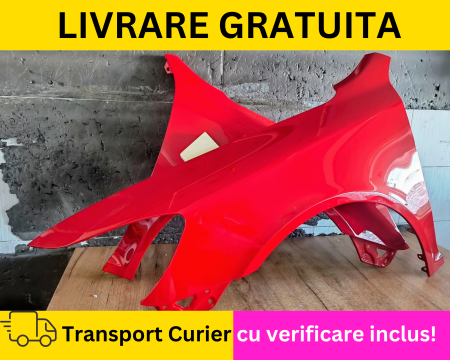 OCTAVIA 2 2008-2012 FSL - Aripi fata VOPSITE Rosu Skoda Octavia 2 1Z3 1Z5 FSL 2008-2013 