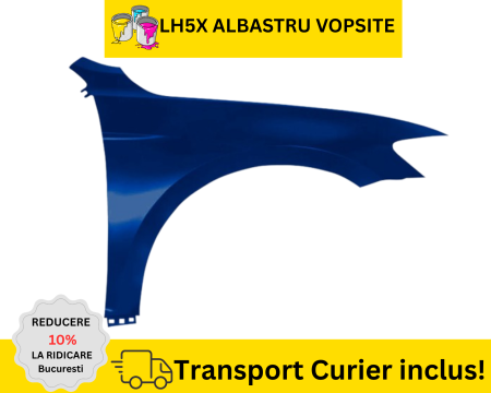 VOLKSWAGEN - Aripa dreapta Fata VW Passat B8 2014-2023 LH5X Albastru la culoare VOPSITA