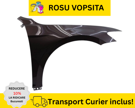 VOLKSWAGEN - Aripa Dreapta Fata VW Passat B8 2014-2023 Rosu la culoare VOPSITA