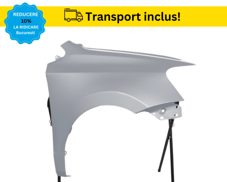 VOLKSWAGEN - Aripa dreapta Fata VW Polo 6R 6C 2009-2017 Gri LA7W VOPSITA