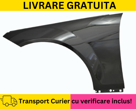 C-CLASS W204 2007-2014 - Aripa stanga Negru 197 VOPSITA Mercedes C-CLASS W204 2007-2014