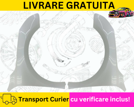 Aripi fata Negru Alb Gri Albastru Maro Peugeot 508 2010-2018 VOPSITA TU Alegi culoarea [2]