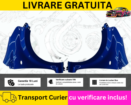 AYGO 2005-2014 - Aripi fata Albastru Toyota Aygo 2005-2014 VOPSITA TU Alegi culoarea