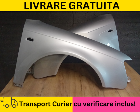 A4 B7 2004-2007 - Aripi fata LY7W LX7W Gri vopsite Audi A4 B7 2004-2007